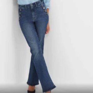 GAP High-Rise 70s Flare Sailor Jeans in 16